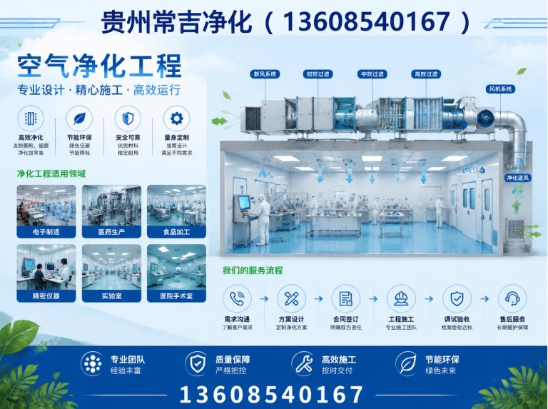 南明区空气净化工程展示图